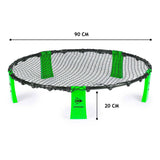 Vang-en werp spel spyderball | groen | 90cm