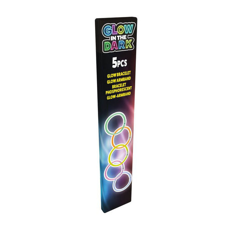 Glow in the dark armbanden - 5st