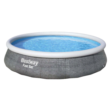 Bestway zwembad fast set set rond rotan, 396cm