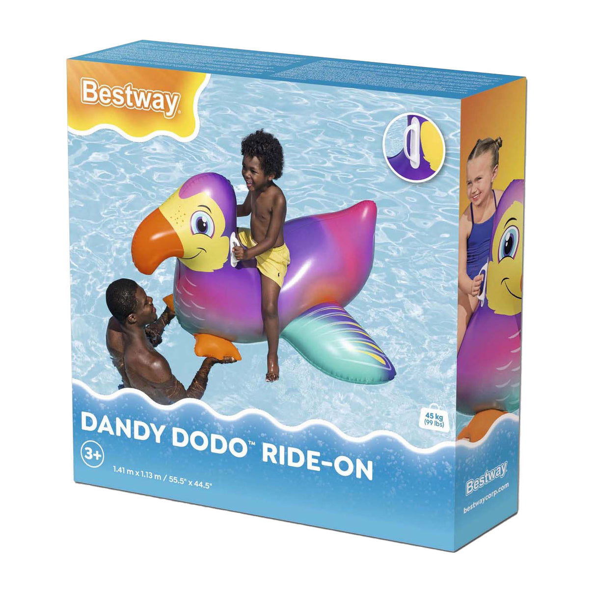 Bestway rider dandy dodo opblaas vogel
