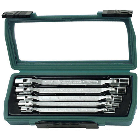Brüder mannesmann kniesleutelset 5 dlg in koffer (hobby) - 19821