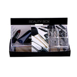 No brand cosmetica opbergbakje 17,5 x 9,5 x 6,5 cm | 3 stuks