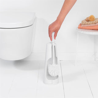 Brabantia renew wc borstel - met houder - vrijstaand - white