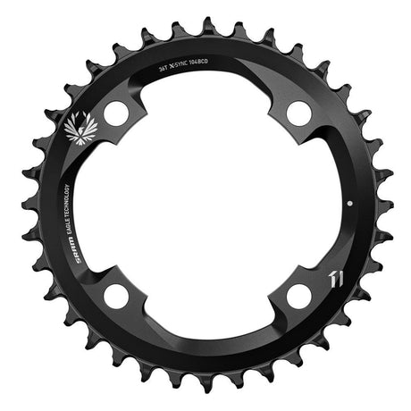 Sram kettingblad 36t eagle x-sync 2 104 bcd 12 speed zwart