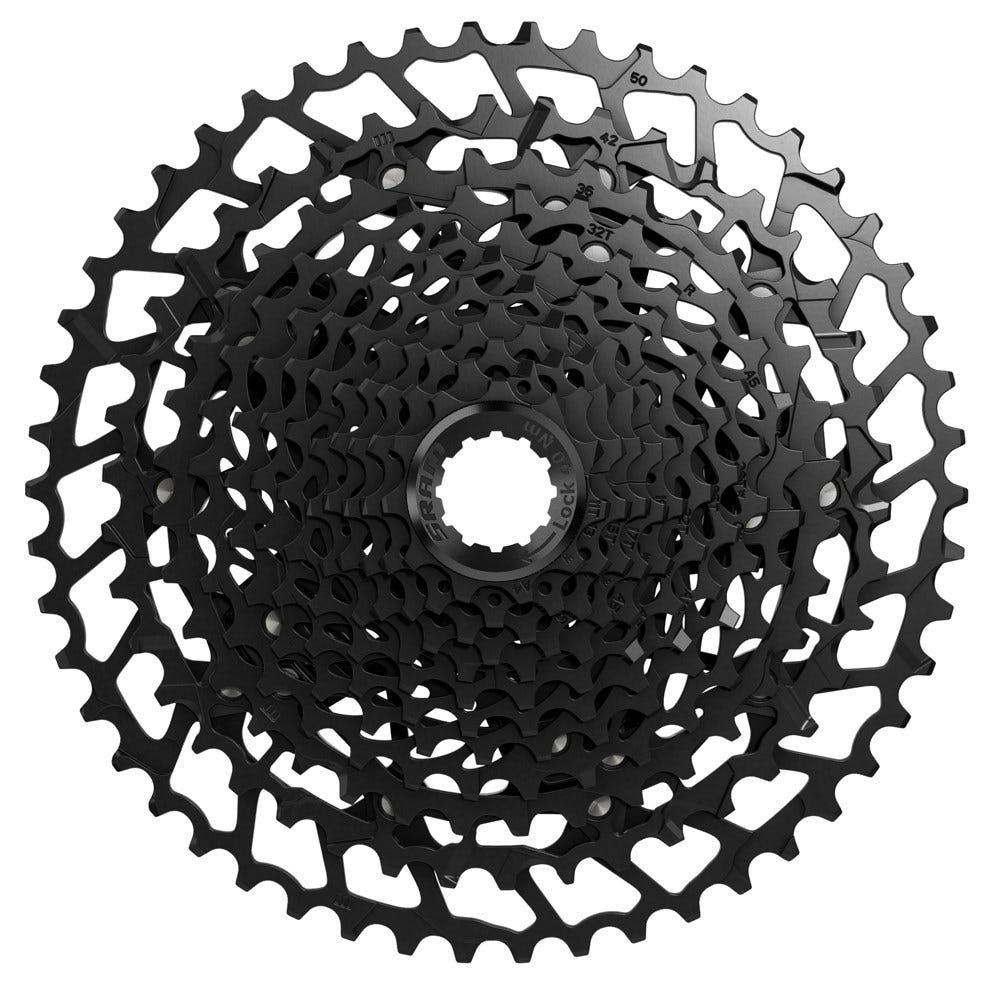 Sram pg1230 12v cassette zwart