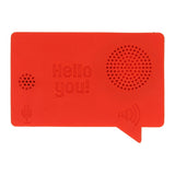 Overige Merken Memo Recorder Magnetisch Rood