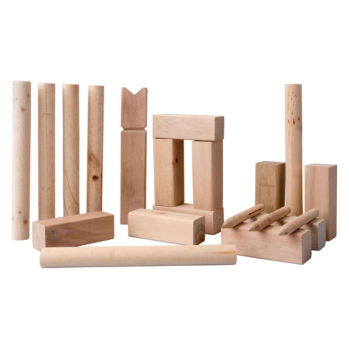 Kubb Houten Werpspel, 21dlg.