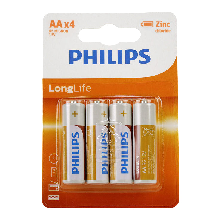 Philips batterij r6 aa long life