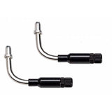 Elvedes Verstelbare V-brake bochtjes 90°Elvedes RVS kort model (2 stuks)