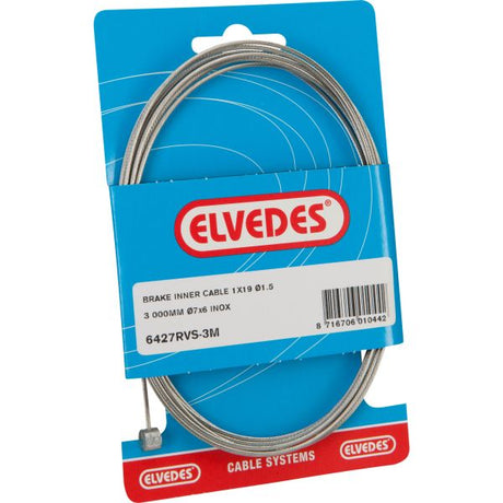 Rem binnenkabel Elvedes 5000mm RVS ø1,5mm T-nippel (op kaart)