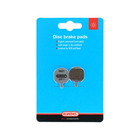 Elvedes schijfremblokset - hayes - organische compound (resin) - 1 paar