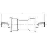 M-Wave Trapas Reparatieset Staal 127Mm