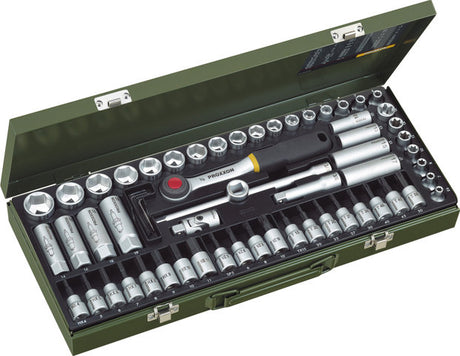 Proxxon 3 8 super compact set, 65 pieces