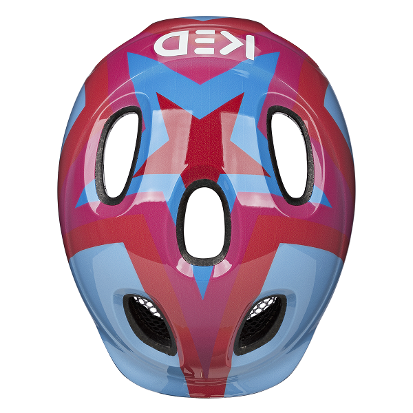 Ked fietshelm meggy spark s (45-50cm) - blauw rood