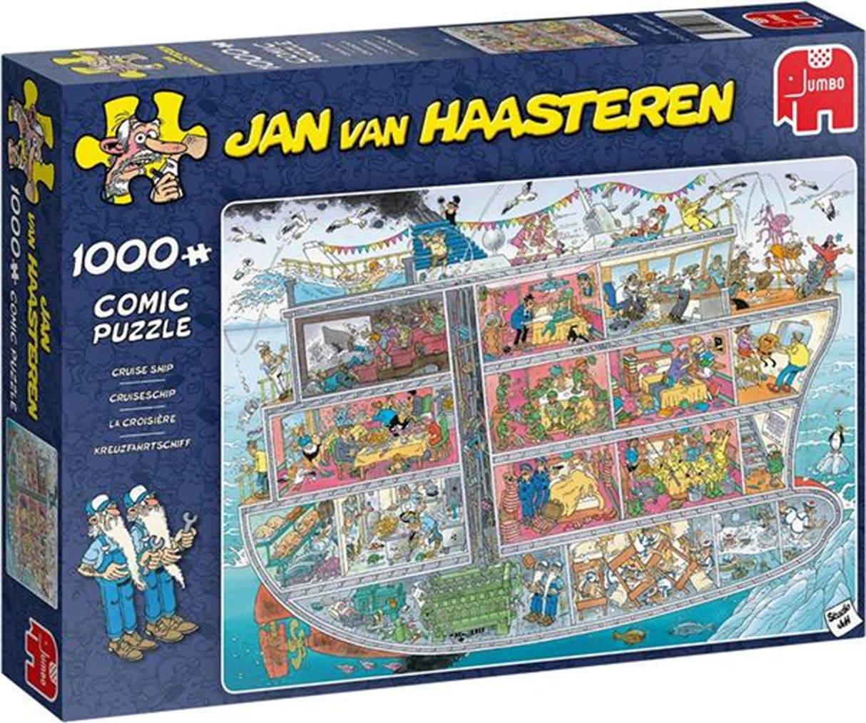 Jumbo jvh cruise schip 1000pcs