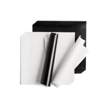 Cricut • premium vinyl verwijderbaar 30,5x30,5cm 20 vellen zwart wit