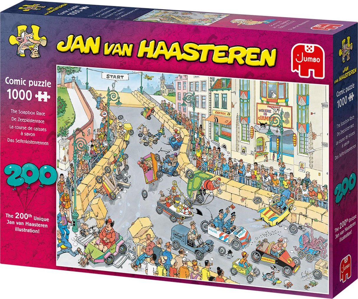 Jumbo jvh the soapbox race 1000pcs