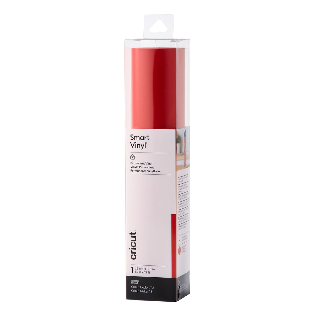 Cricut • smart vinyl permanent 360x33cm rood
