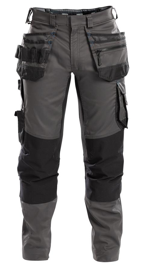 Dassy broek flux p k grijs zwart 46