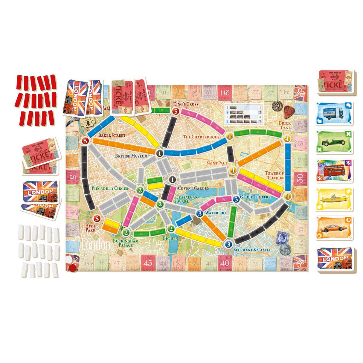 Asmodee Ticket to Ride London Bordspel