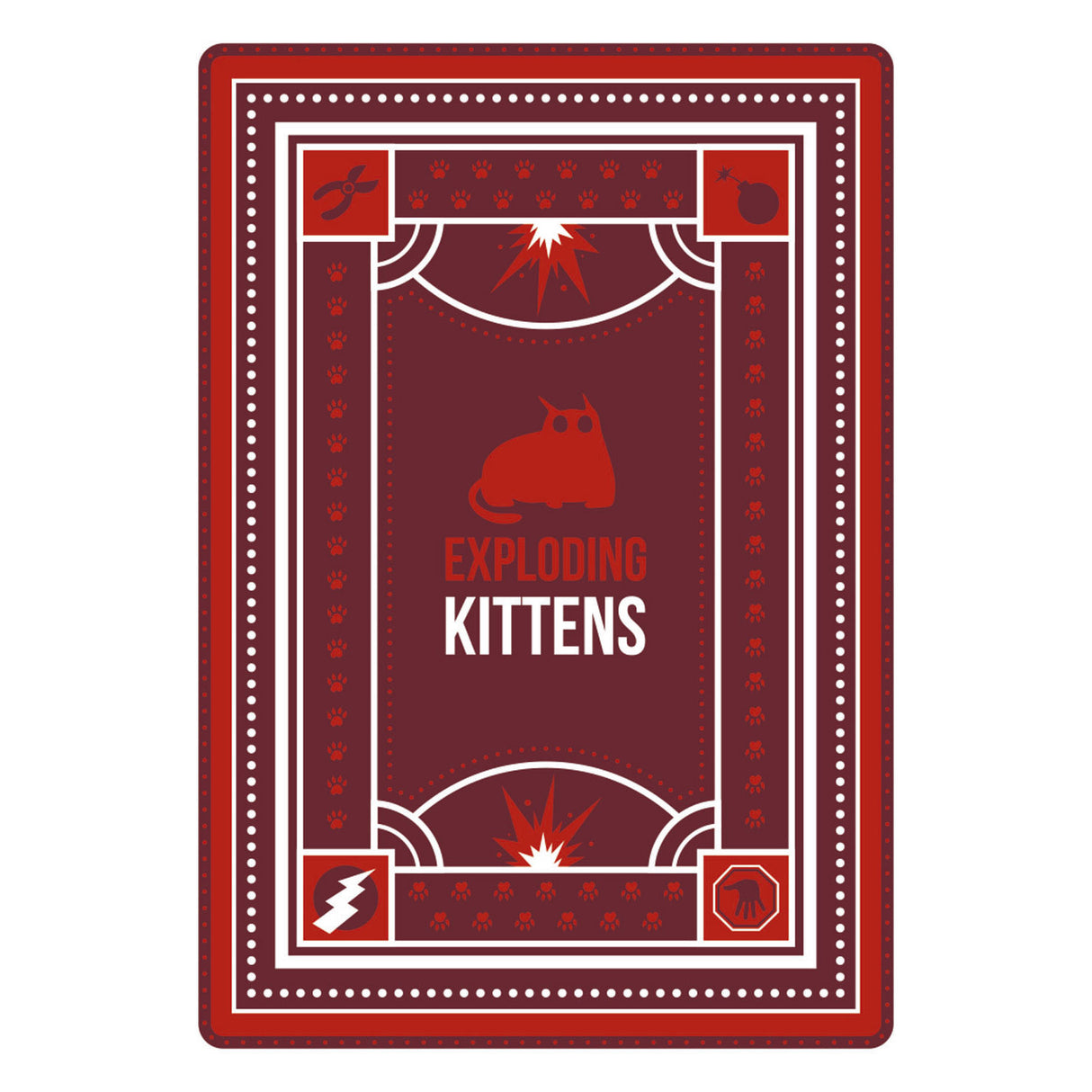 Exploding kittens originele editie - kaartspel vol spanning en humor - 2 tot 5 spelers - vanaf 7 jaar