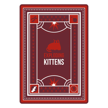 Exploding kittens originele editie - kaartspel vol spanning en humor - 2 tot 5 spelers - vanaf 7 jaar
