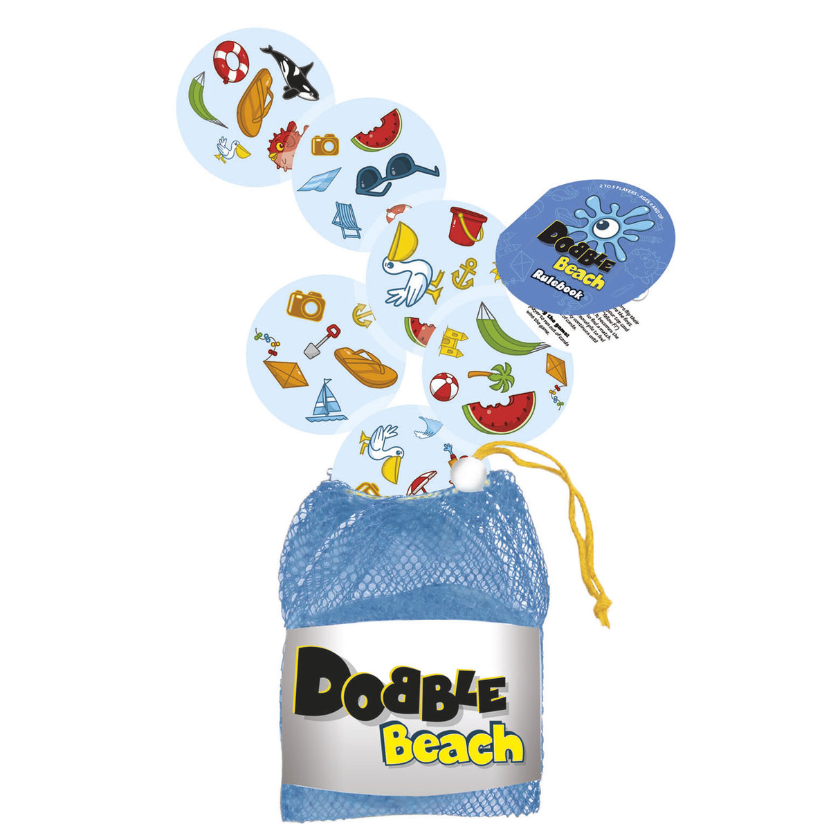 Asmodee dobble beach kaartspel