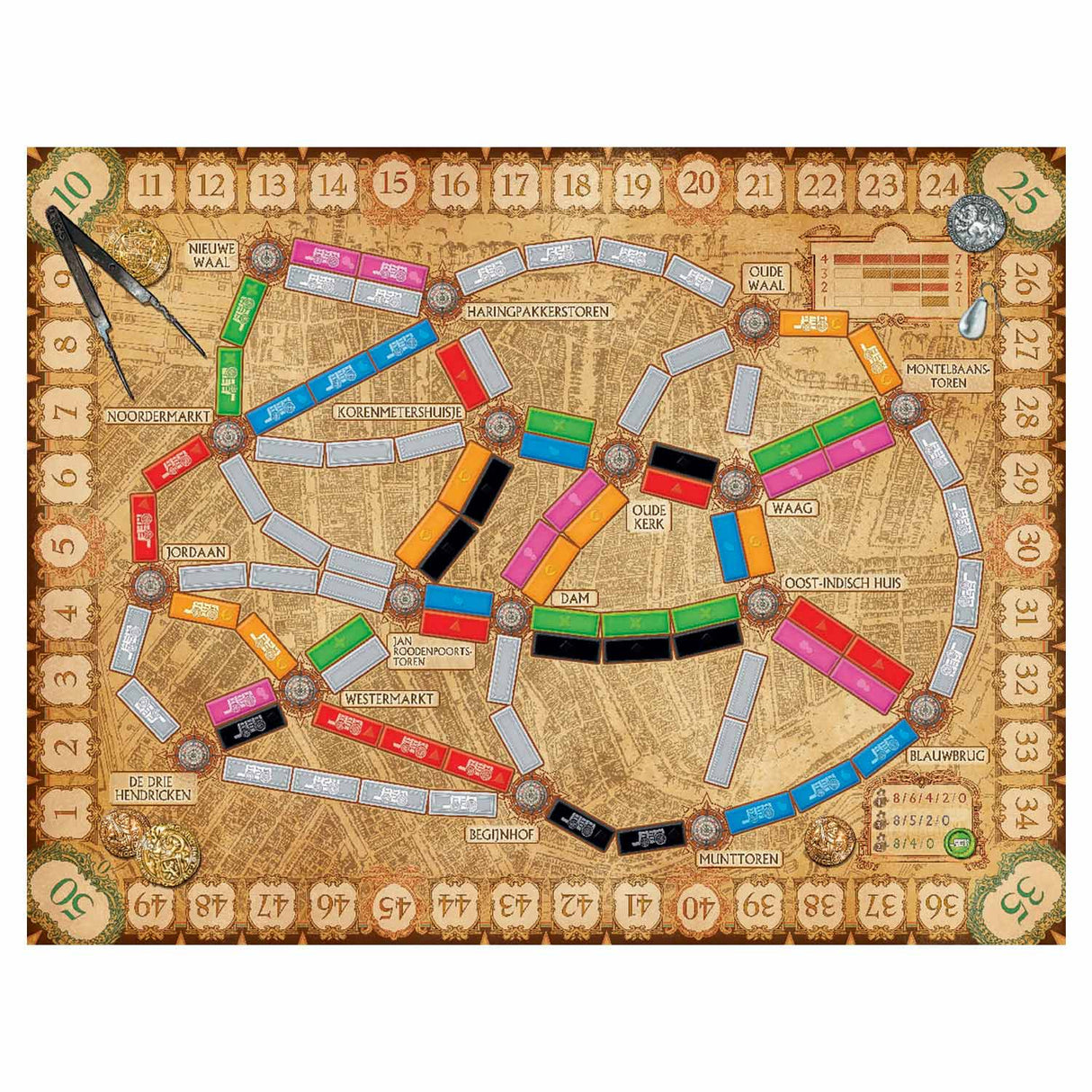 Asmodee Ticket to Ride Amsterdam