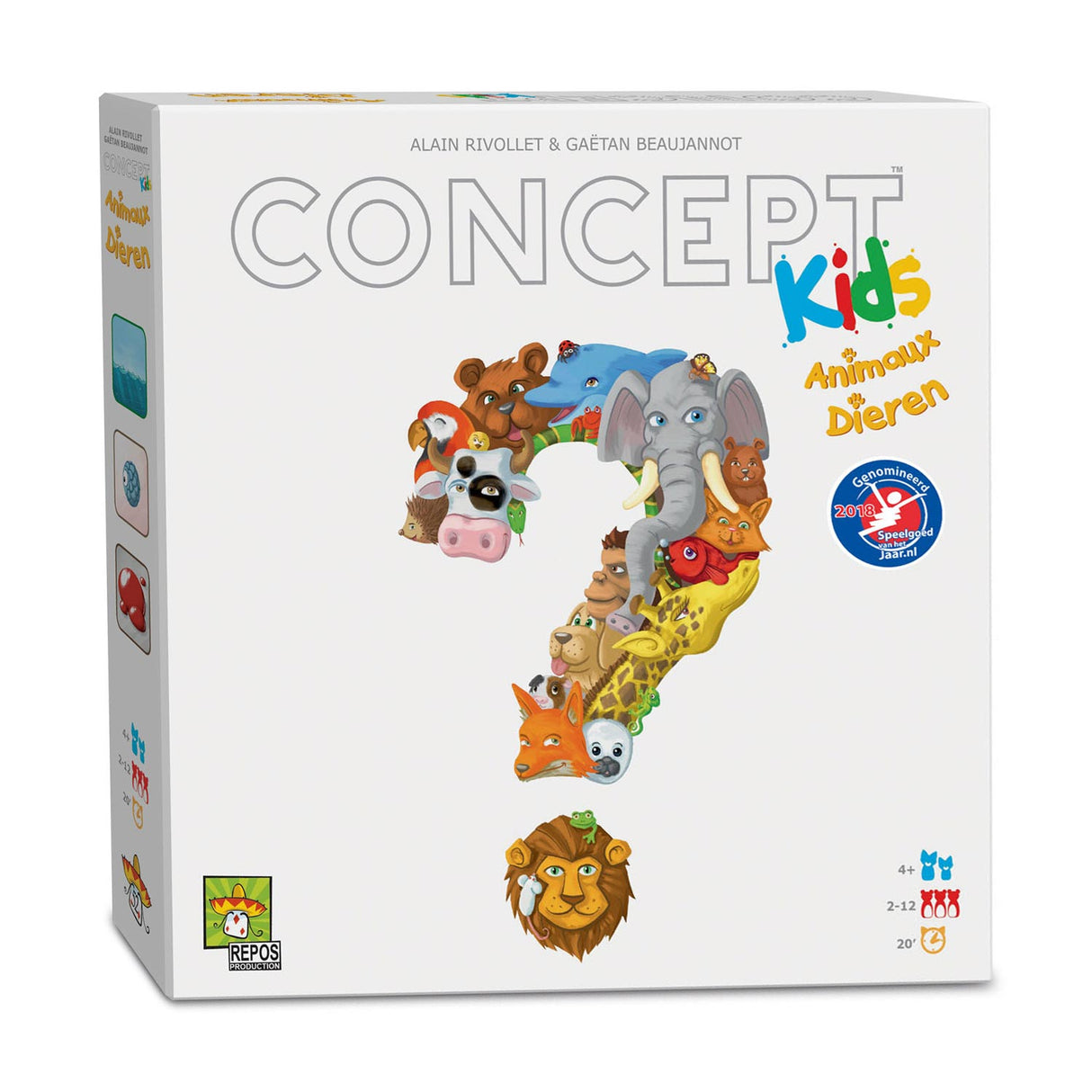 Asmodee concept dieren