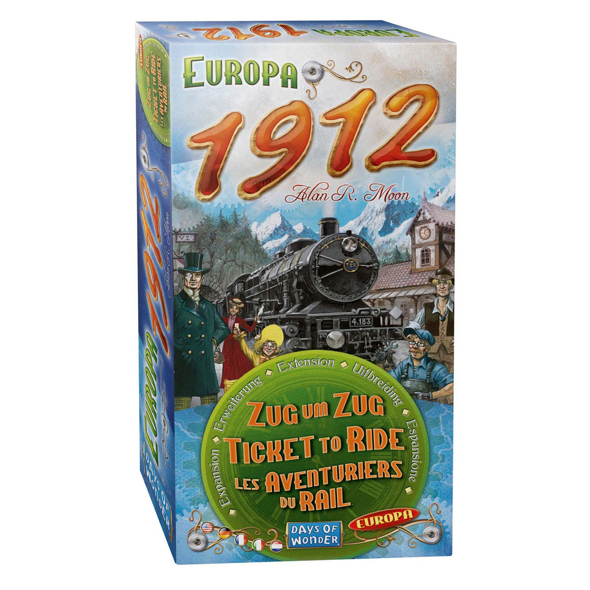 Asmodee ticket to ride europa 1912 uitbreidingsset