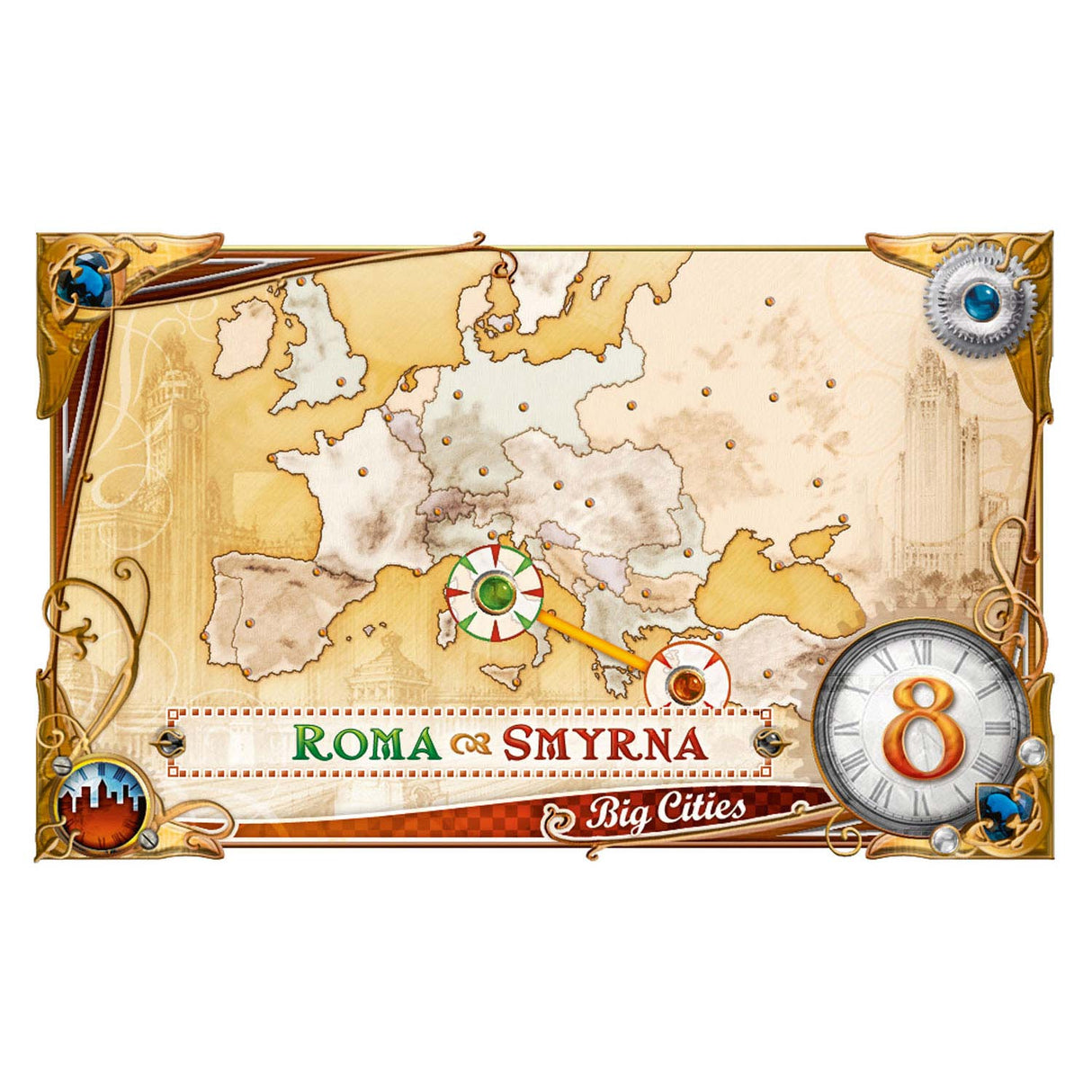 Asmodee ticket to ride europa 1912 uitbreidingsset