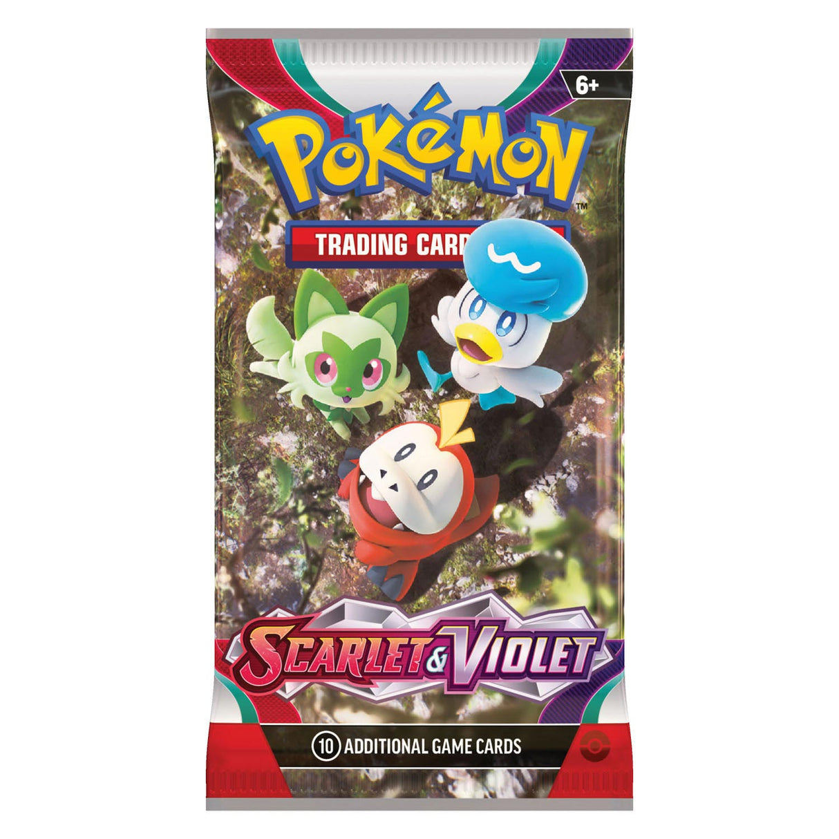 AMODEE Pokemon TCG Scharlachrollet Vioset Boosterpack