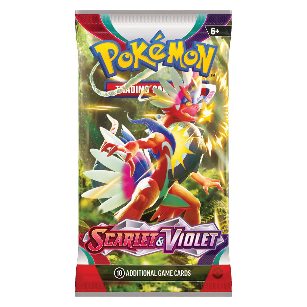 AMODEE Pokemon TCG Scharlachrollet Vioset Boosterpack