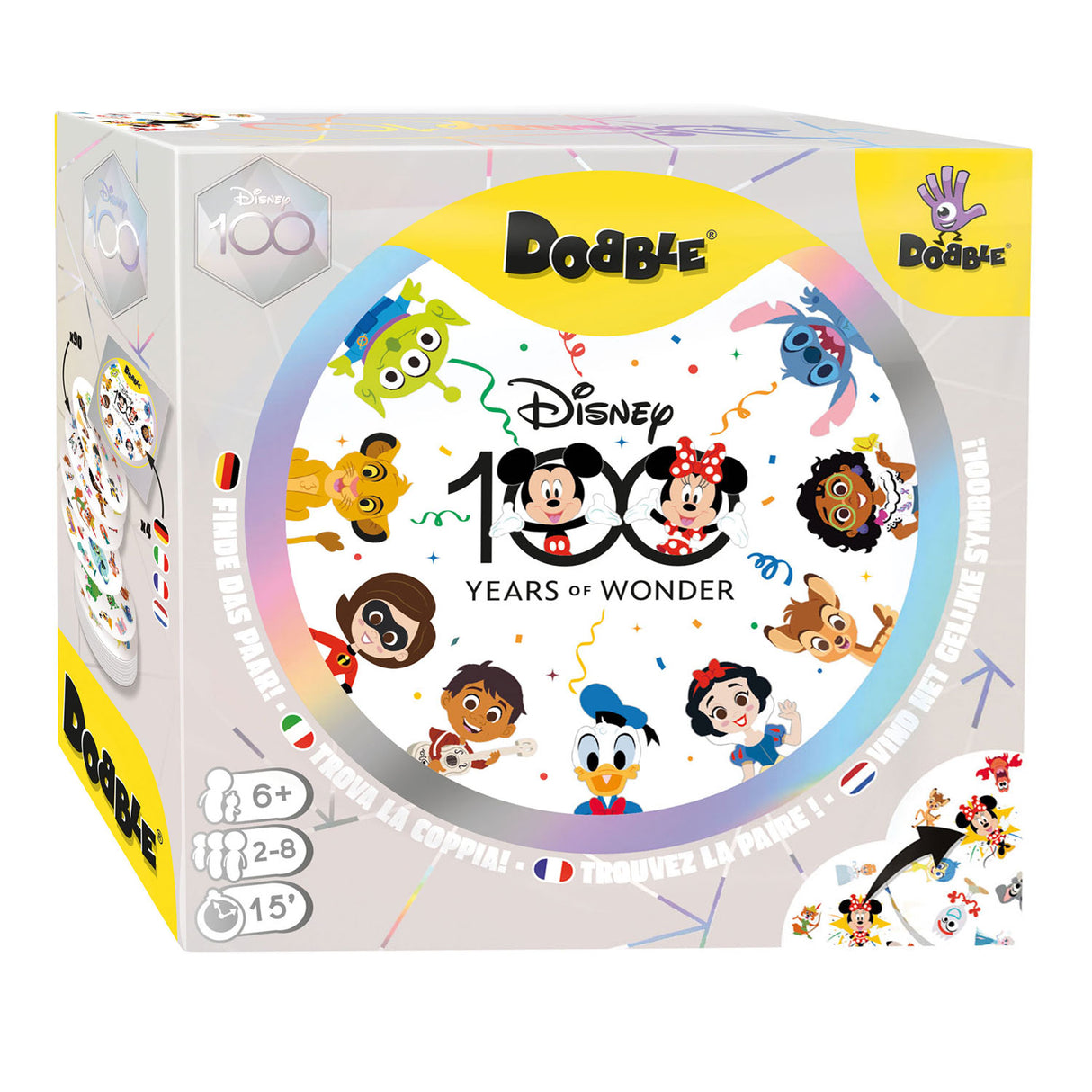 Asmodee Dobble 100th Anniversary Kaartspel