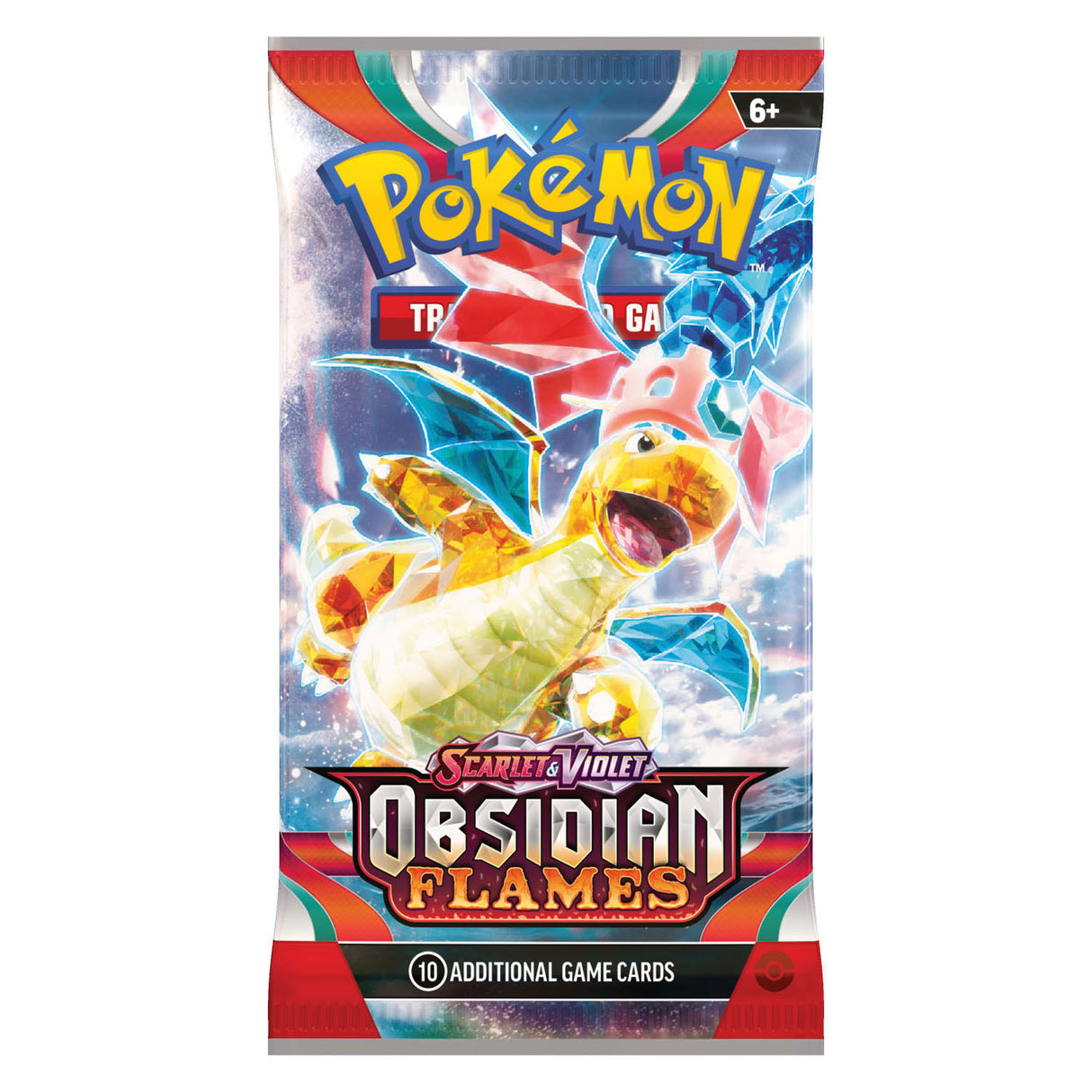 Asmodee Pokemon TCG Scarlet Violet Obsidian Flames Boosterpack