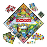 Monopoly pokémon editie - bordspel - gezelschapsspel