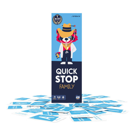 Asmodee quickstop family razendsnel kaartspel