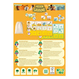Geronimo games mission savane - - kiwizou - kinderspel - vanaf 5 jaar oud - van 1 tot 4 spelers