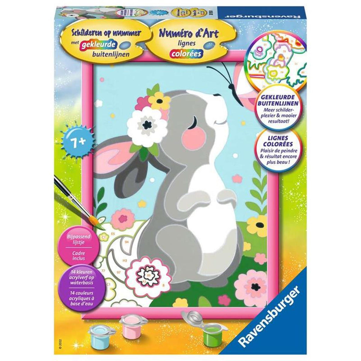 Ravensburger s.o.n. konijntje en vlinder