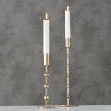 Boltze home kaarsenstandaardset kimberly 2delig goud