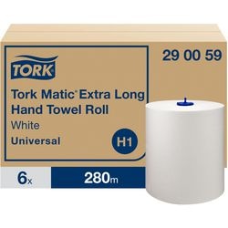 Handdoekrol tork matic universal wit