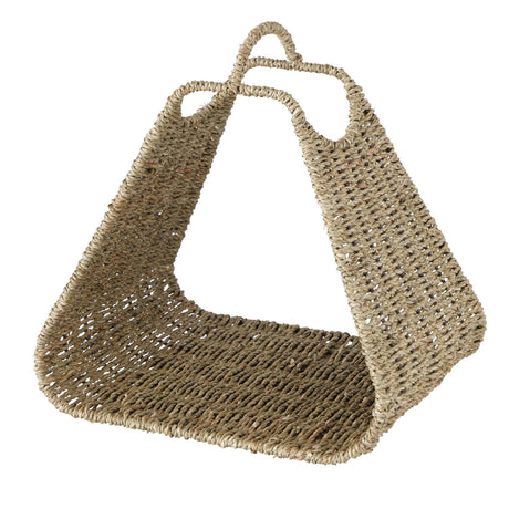 Boltze home tijdschriftenmand beris zeegras 34x29cm