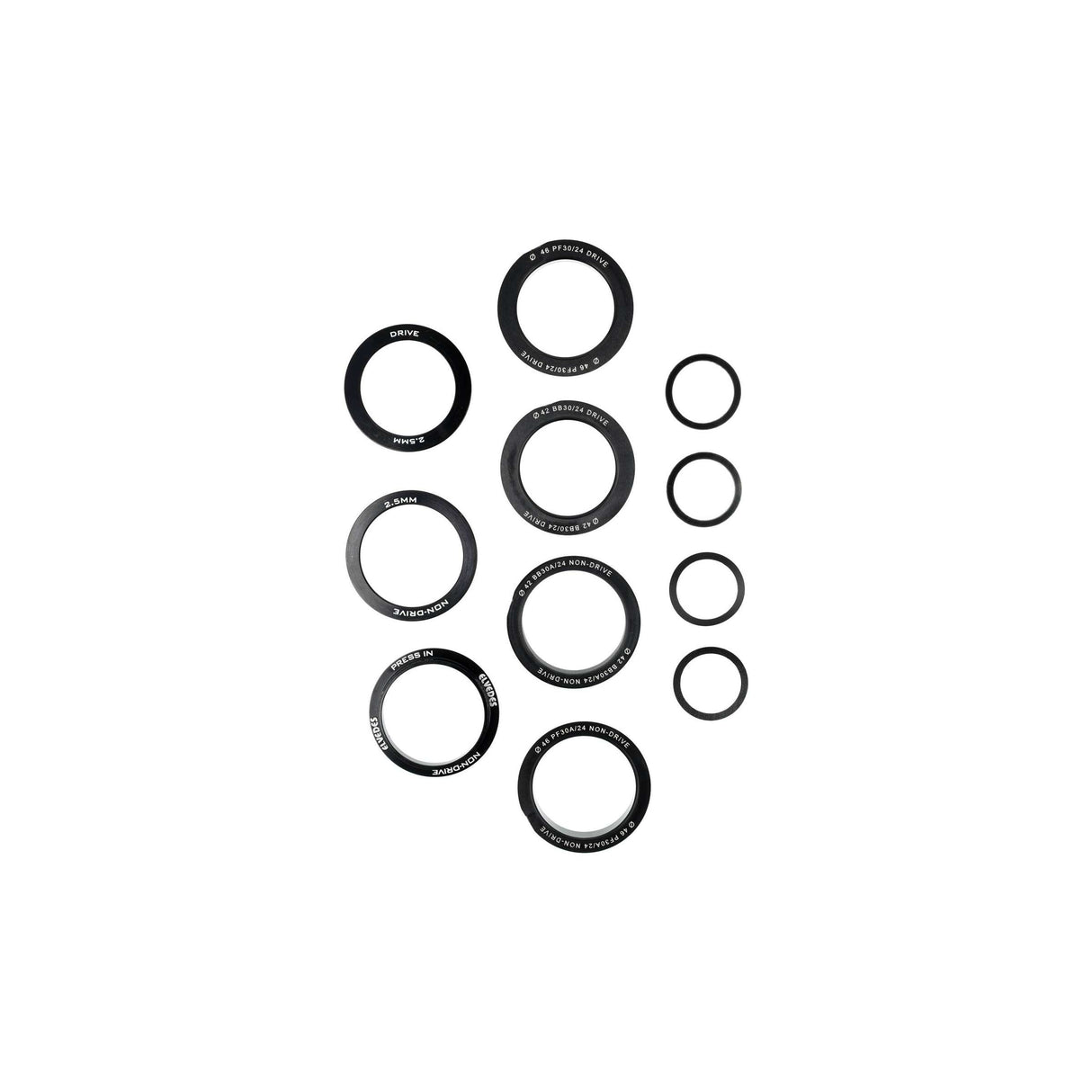 Trapaslagerset Elvedes twist fit bb30