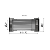 Elvedes Trapas voor SRAM DUB Press Fitt BB86 92 ø41mm