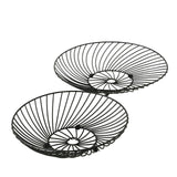 Boltze home schaal tabea metaal set a 2st ø25 28cm