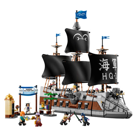 Lego one piece het slagschip van garp piraten speelgoed voor kinderen 75646