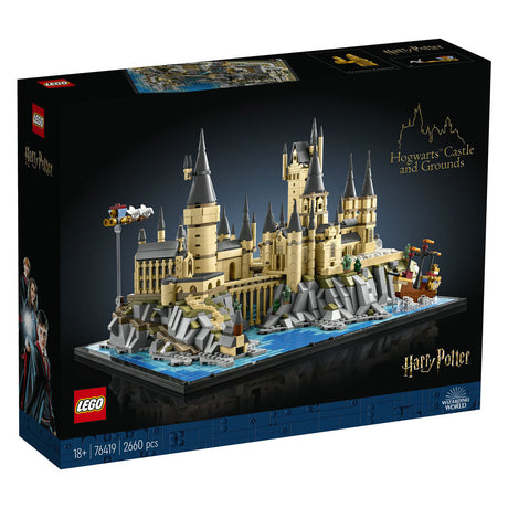Lego harry potter kasteel zweinstein en terrein grote set voor volwassenen - 76419
