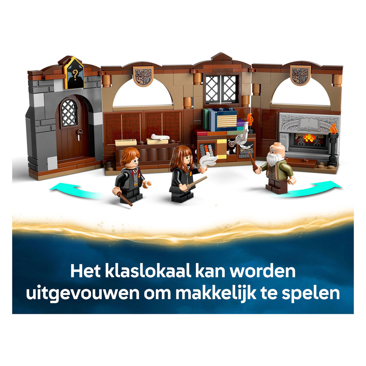 Lego harry potter™ kasteel zweinstein™: toverspreukenles - 76442