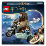 Lego harry potter 76443 hagrid en harry's rit op de motor