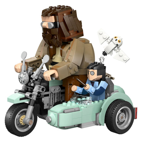 Lego harry potter 76443 hagrid en harry's rit op de motor